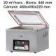 Envasadora vacio evt : ENVASADORAS CAMPANA - 440 mm - 20 m³/h