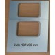 Moldes para termoselladoras modelo TS-180 : termoselladoras. MOLDES - Molde TS-180. 2 barquetas 137x95 mm. Ancho bobina 145 mm