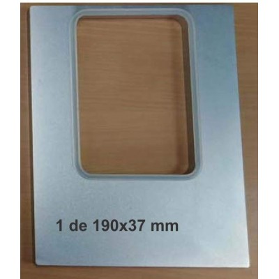 Moldes para termoselladoras modelo TS-180 : termoselladoras. MOLDES - Molde TS-180. 1 barqueta 190x137 mm. Ancho bobina 145 mm