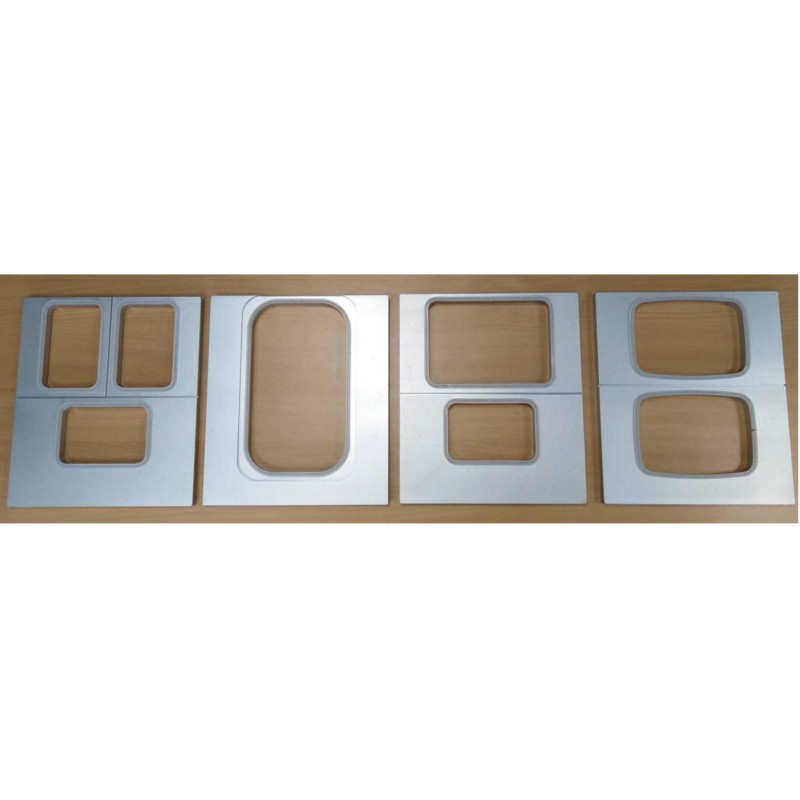Moldes para termoselladoras modelo TS-220 : termoselladoras. MOLDES - Molde TS-220. 1 barqueta GS1/4. Ancho bobina 162 mm