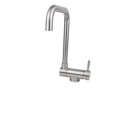 Grifo abatible acero inoxidable con leds para bajo ventana
