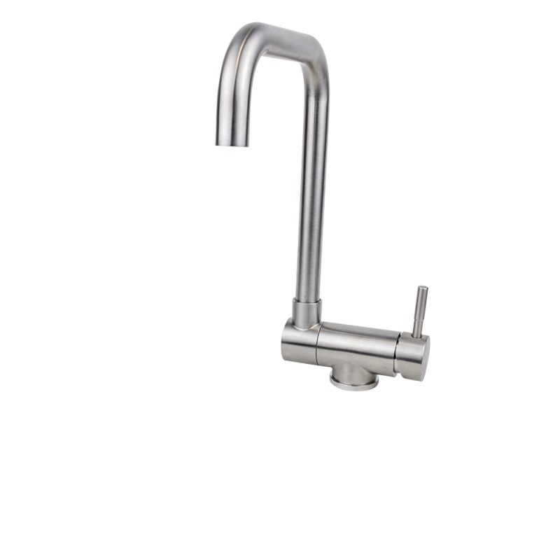 Grifo abatible acero inoxidable con leds para bajo ventana