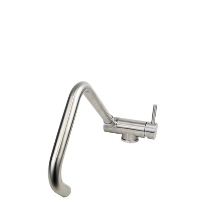 Grifo abatible acero inoxidable con leds para bajo ventana