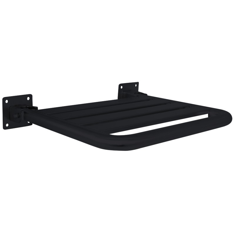 Asiento abatible para ducha en acero inoxidable - Serie Black