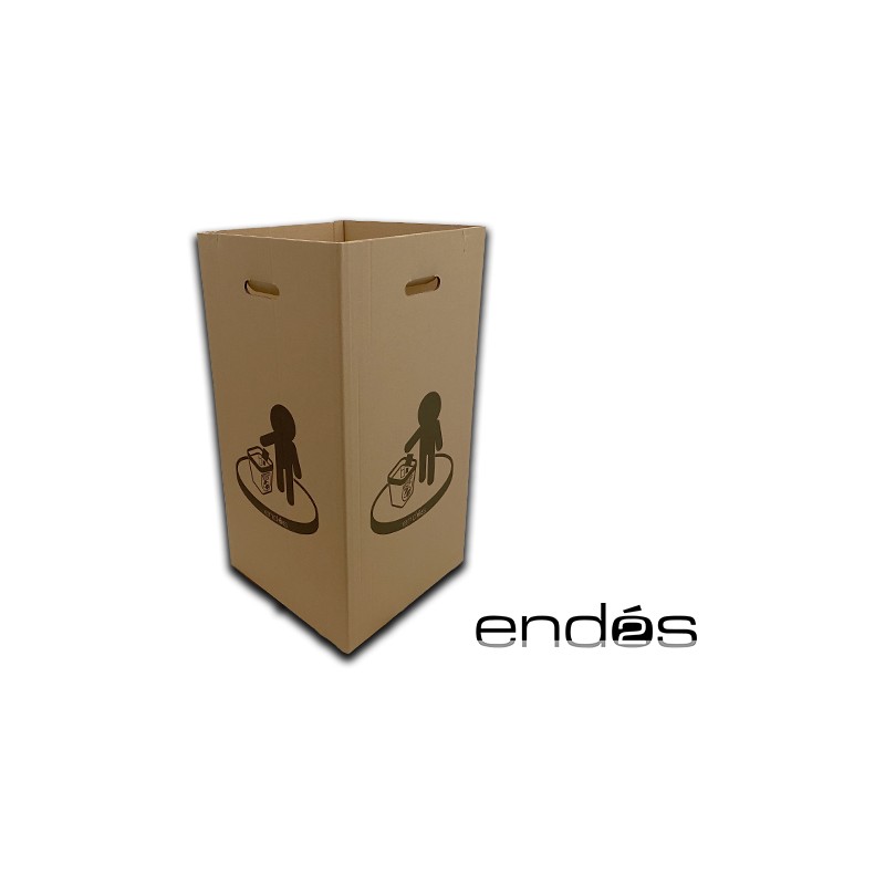 Papelera de cartón para eventos 70 L