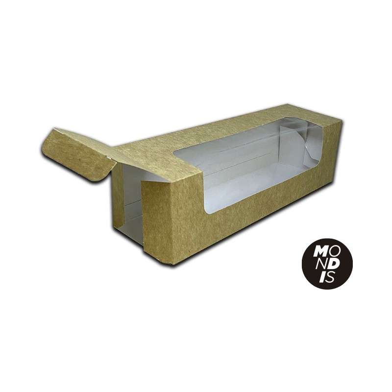 Caja para bocadillo con ventana MONDIS