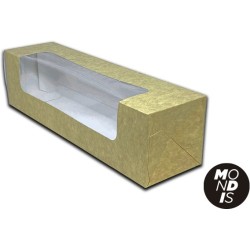 Caja para bocadillo con ventana MONDIS