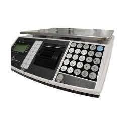 Balanza Epelsa Marte EVO IC con columna, batería interna e impresora térmica de tickets