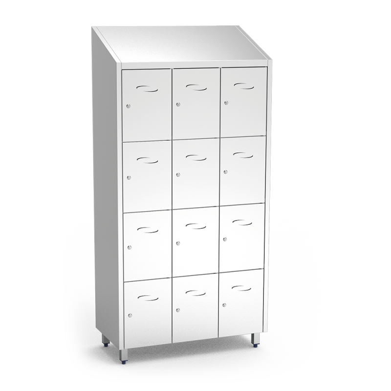 Taquilla Casillero Inox 12 Compartimentos