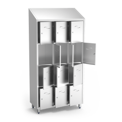 Taquilla Casillero Inox 12 Compartimentos