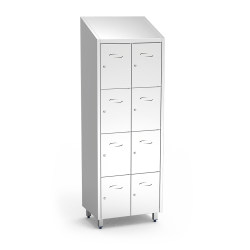 Taquilla Casillero Inox 8 Compartimentos