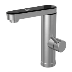 Grifo Eléctrico Inox con Calentador Instantáneo