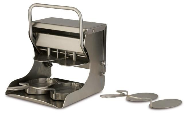 Aplasta hamburguesas (para 2 uds.) 210x260x250 mm