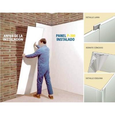 Panel revestimiento pvc p300 bs2d0