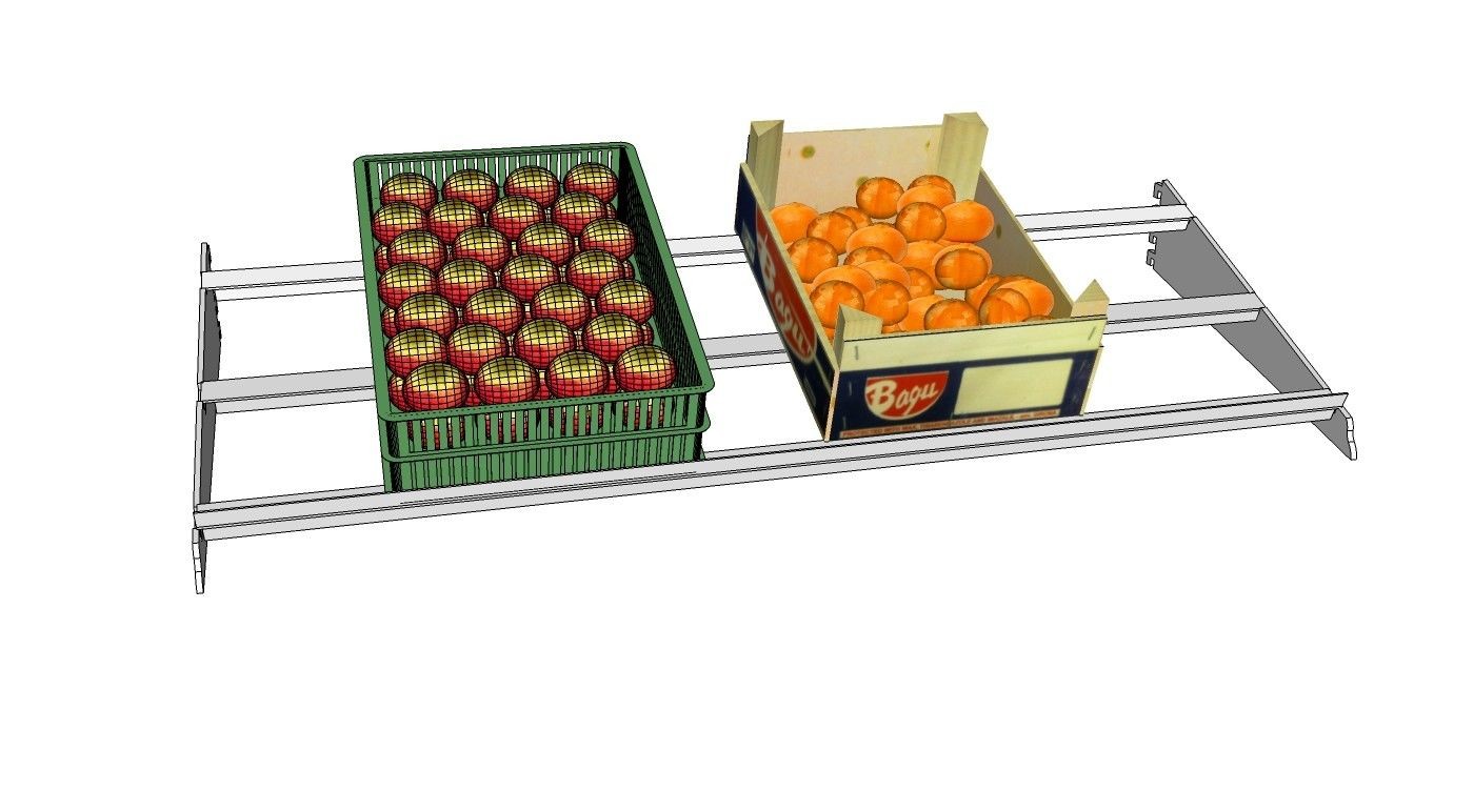 Soporte caja frutas