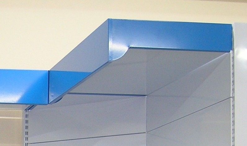 Visera estanteria con techo