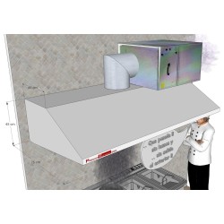 KIT CAMPANA EXTRACTORA SIN SALIDA EXTERIOR