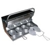 Aplasta-hamburguesas (para 4 uds.) 410x250x200 mm