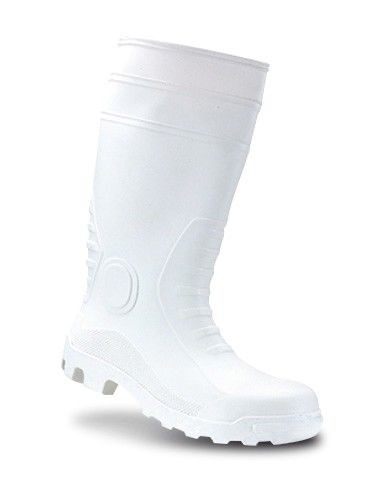 Bota de agua uso alimentario PVC/Nitrilo blanca