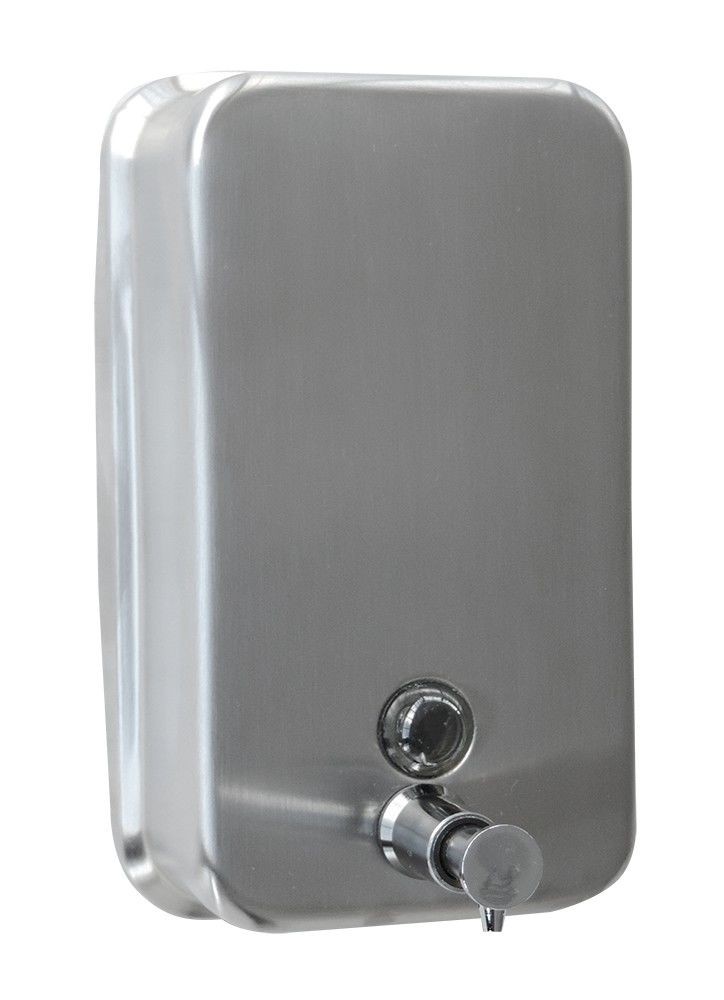Dosificador de jabón inoxidable 1200 ml. 130x60x2
